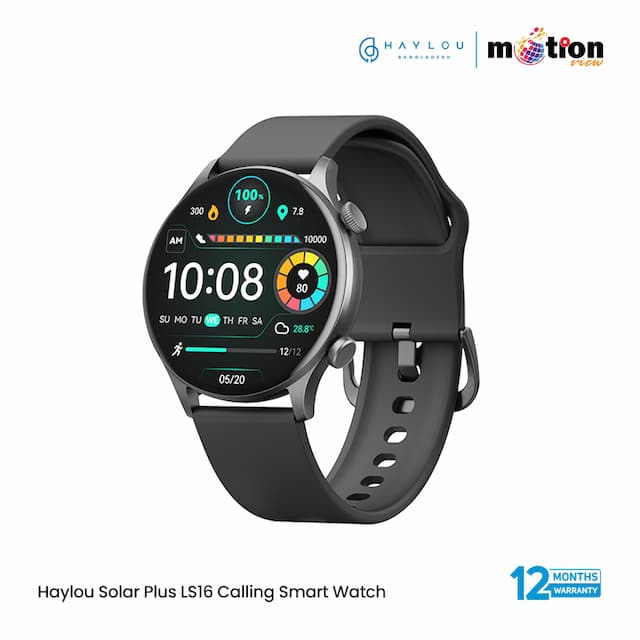 Haylou Solar Plus Calling Smartwatch  LS16